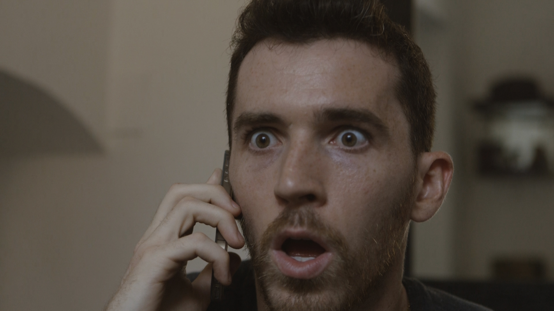 There's something in Nick's apartment. Arachnophobes beware!