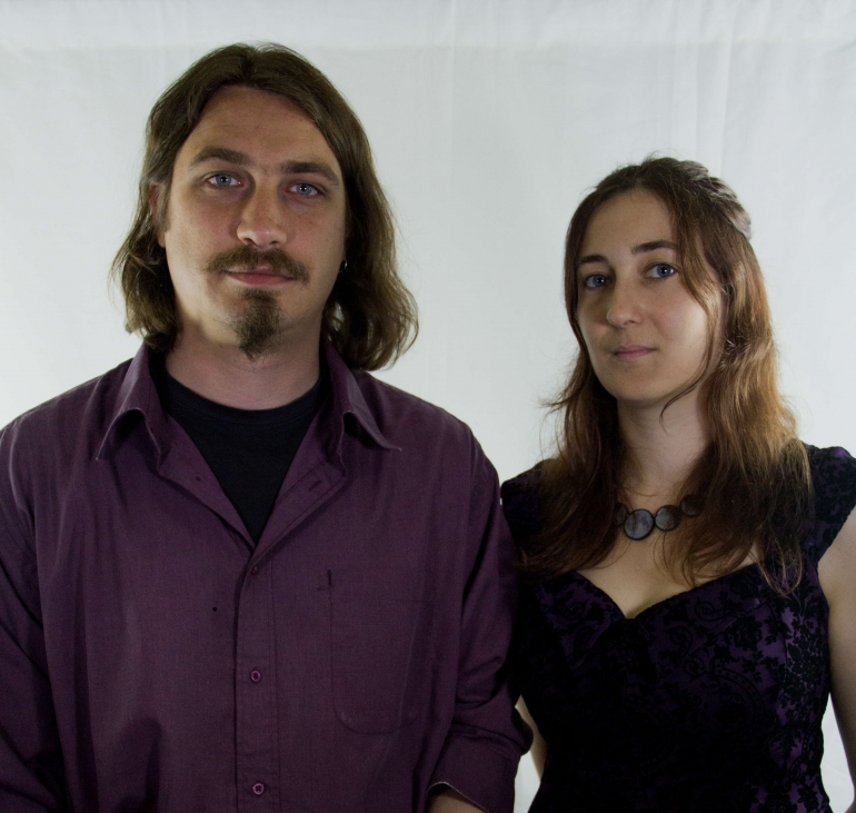 Manon Lucas and Jonathan Bertrand, the directors.